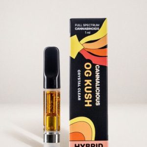 OG Kush Hybrid – THC Vape Cartridge – 1ml