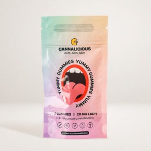 Yummy Gummies – 20mg THC – 3 servings