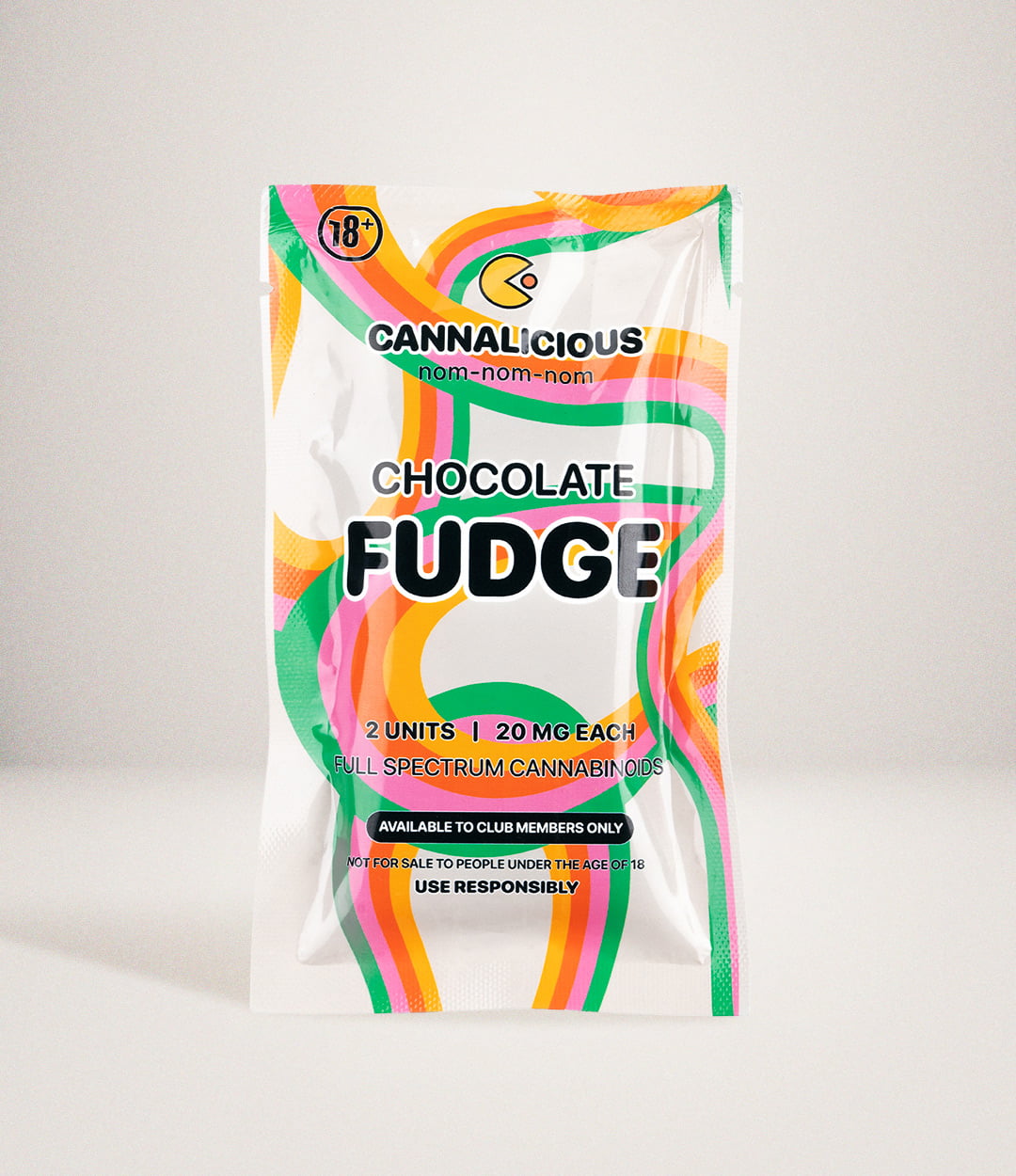 Chocolate Fudge – 20mg THC – 2 servings
